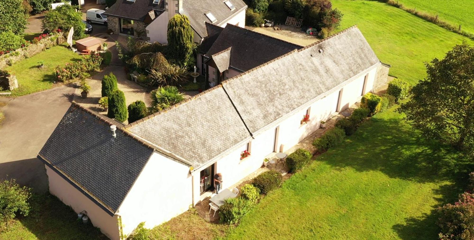 Bed and Breakfast Le Fer Plouigneau Exterior foto
